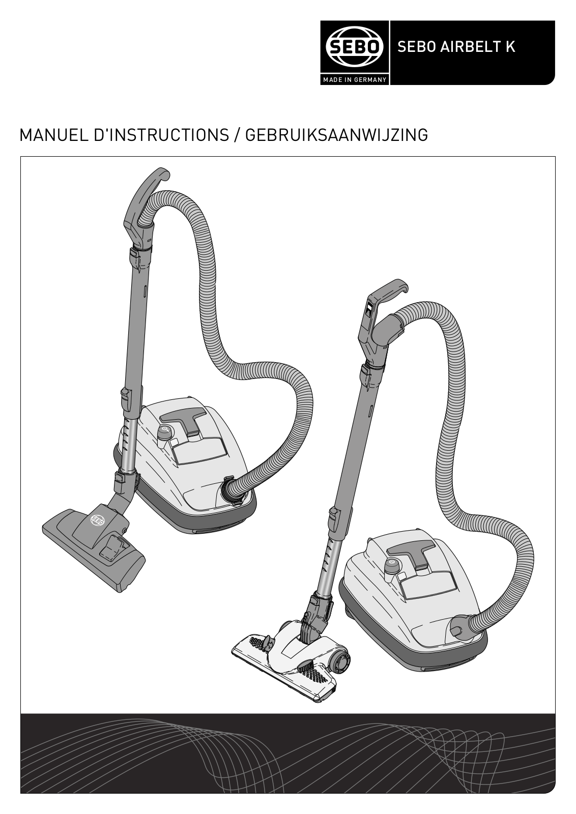 SEBO K1 User Manual