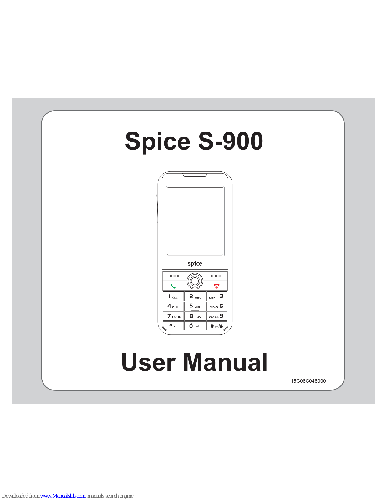 Spice S-900 User Manual - ManualMachine.com