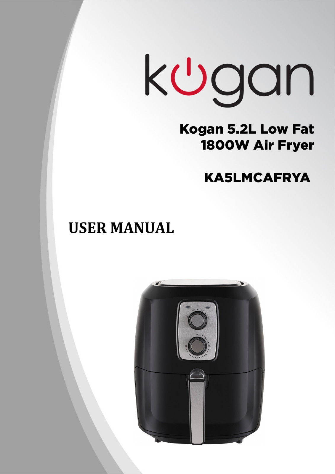 Kogan KA5LMCAFRYA User Manual