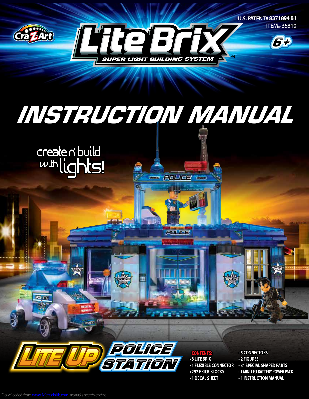 Cra-Z-Art 35810, Lite Brix 35810 User Manual - ManualMachine.com