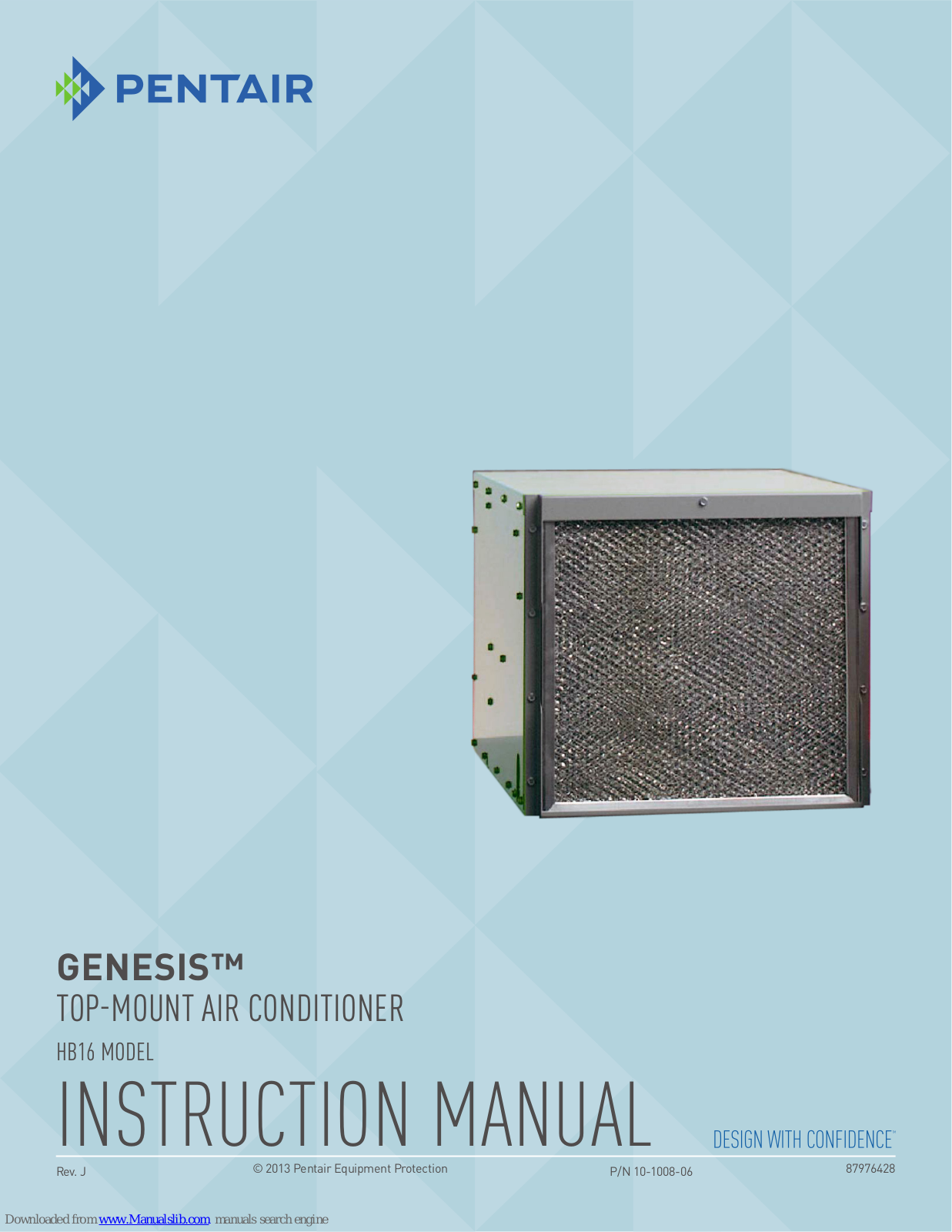 Pentair Genesis HB16 Instruction Manual