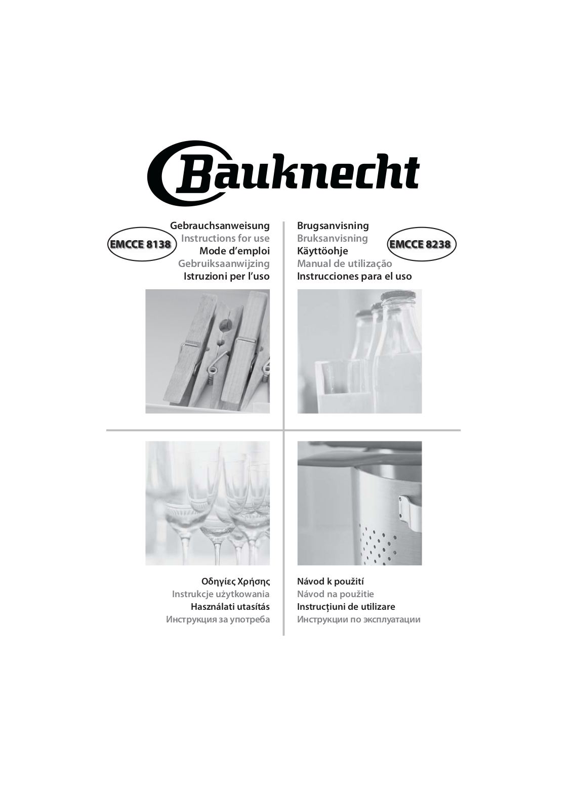 Bauknecht EMCCE 8138/PT User Manual