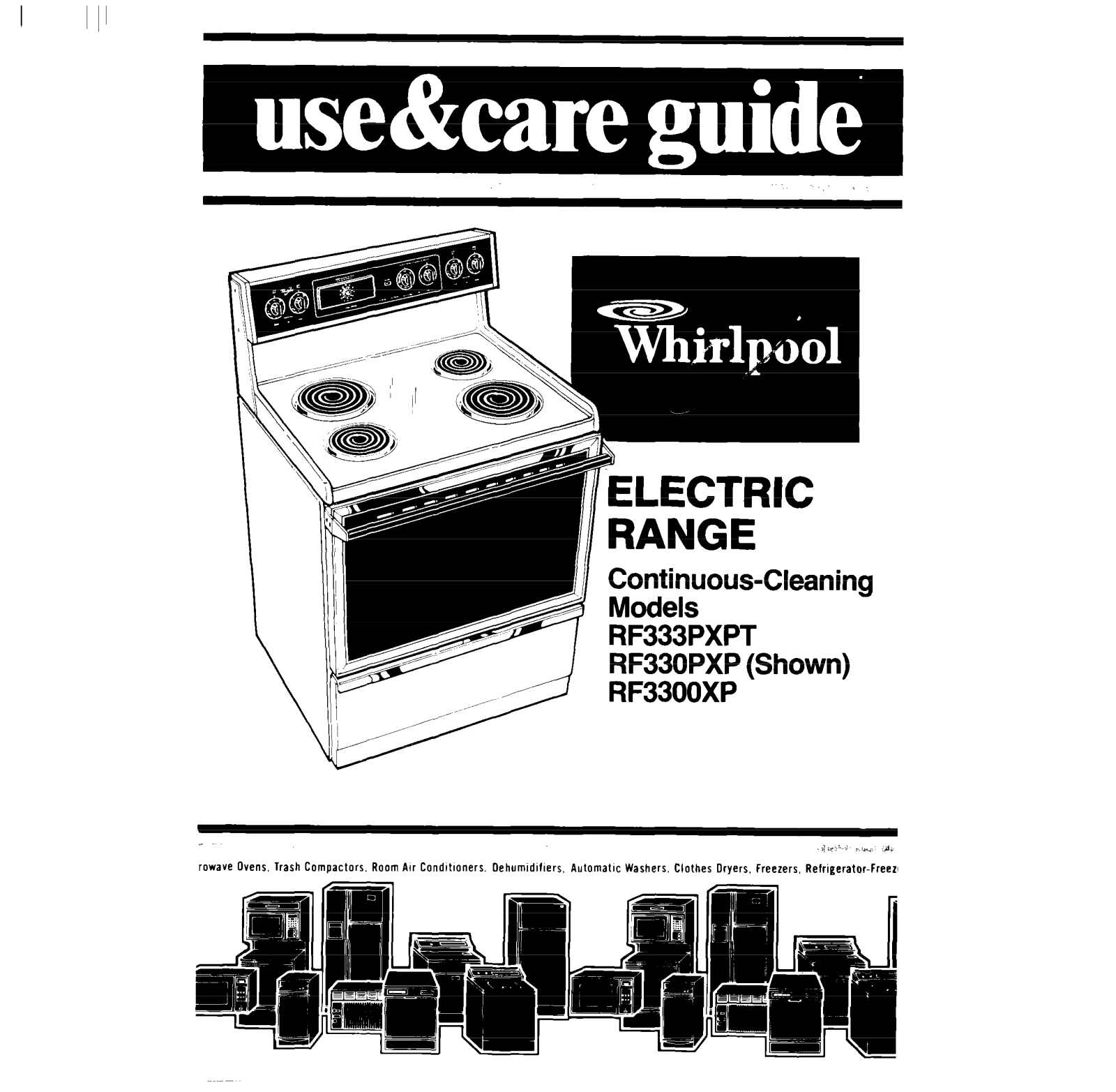 Whirlpool RF330PXP, RF3300XP User Manual - ManualMachine.com