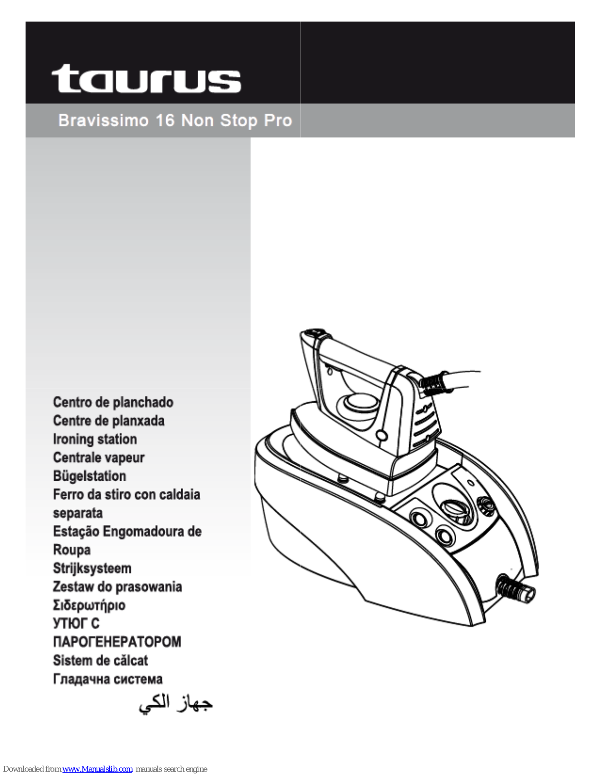 Taurus Brav 16 NS Pro Instructions Manual