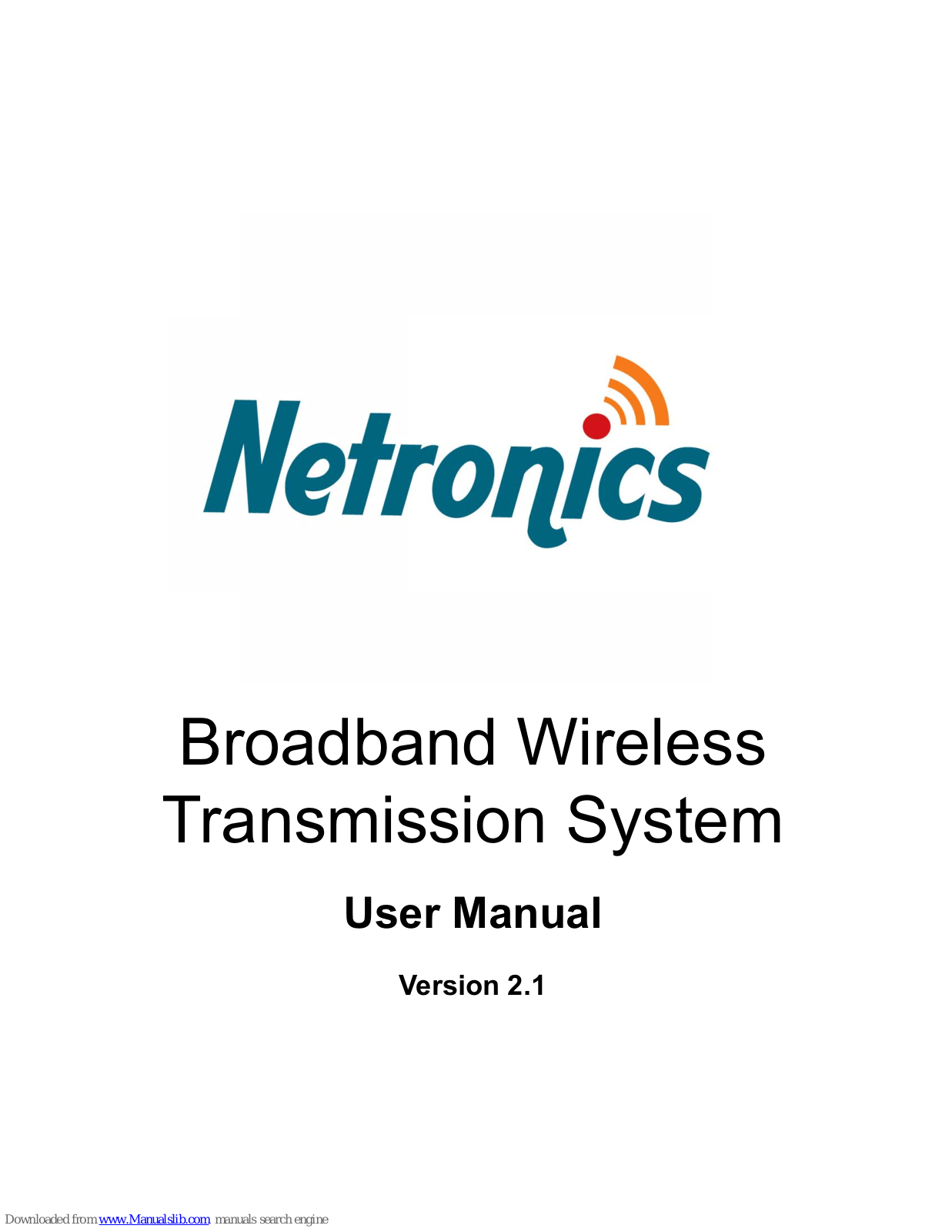 Netronics NetStream 5x100 User Manual - ManualMachine.com