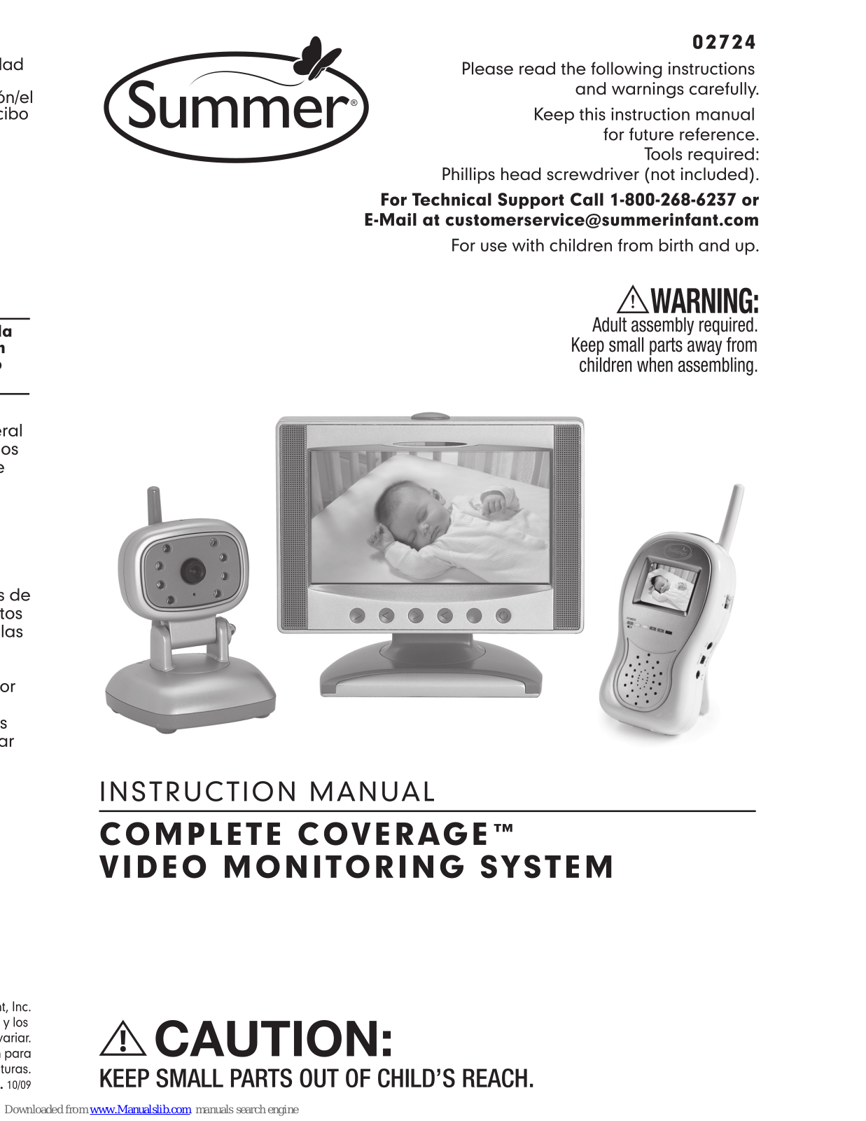 Summer Complete Coverage 02724 Instruction Manual - ManualMachine.com