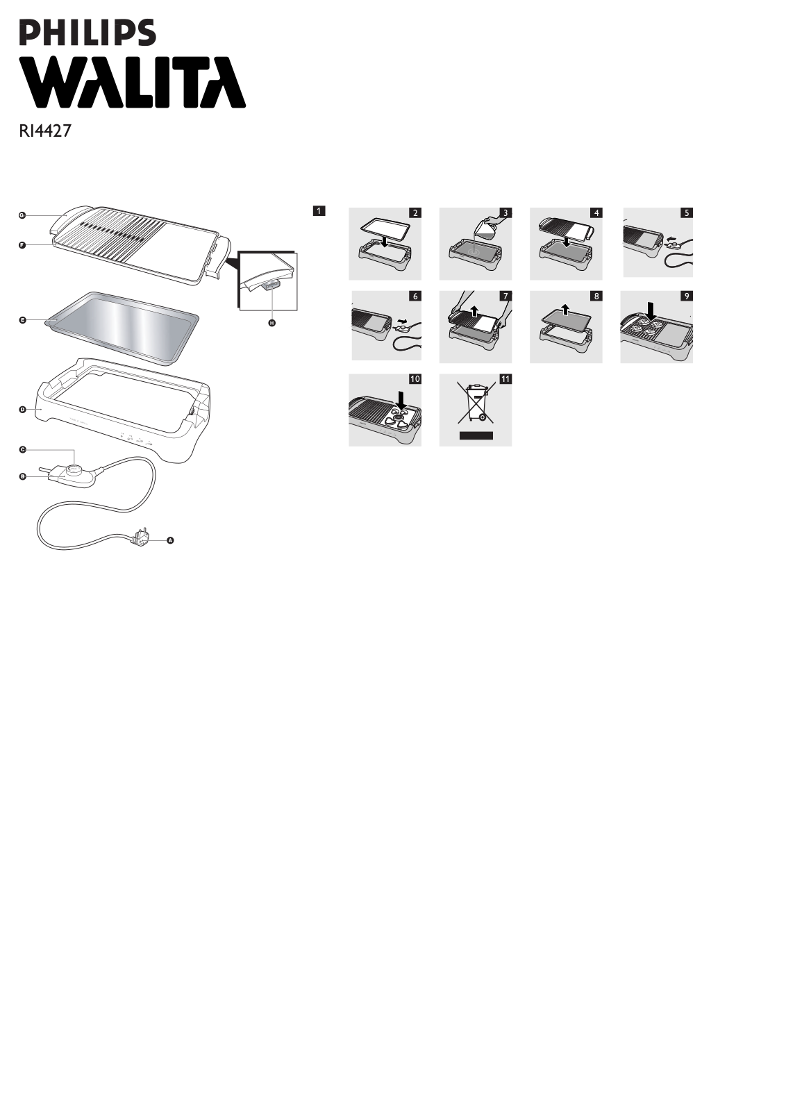 Philips RI4427 User Manual