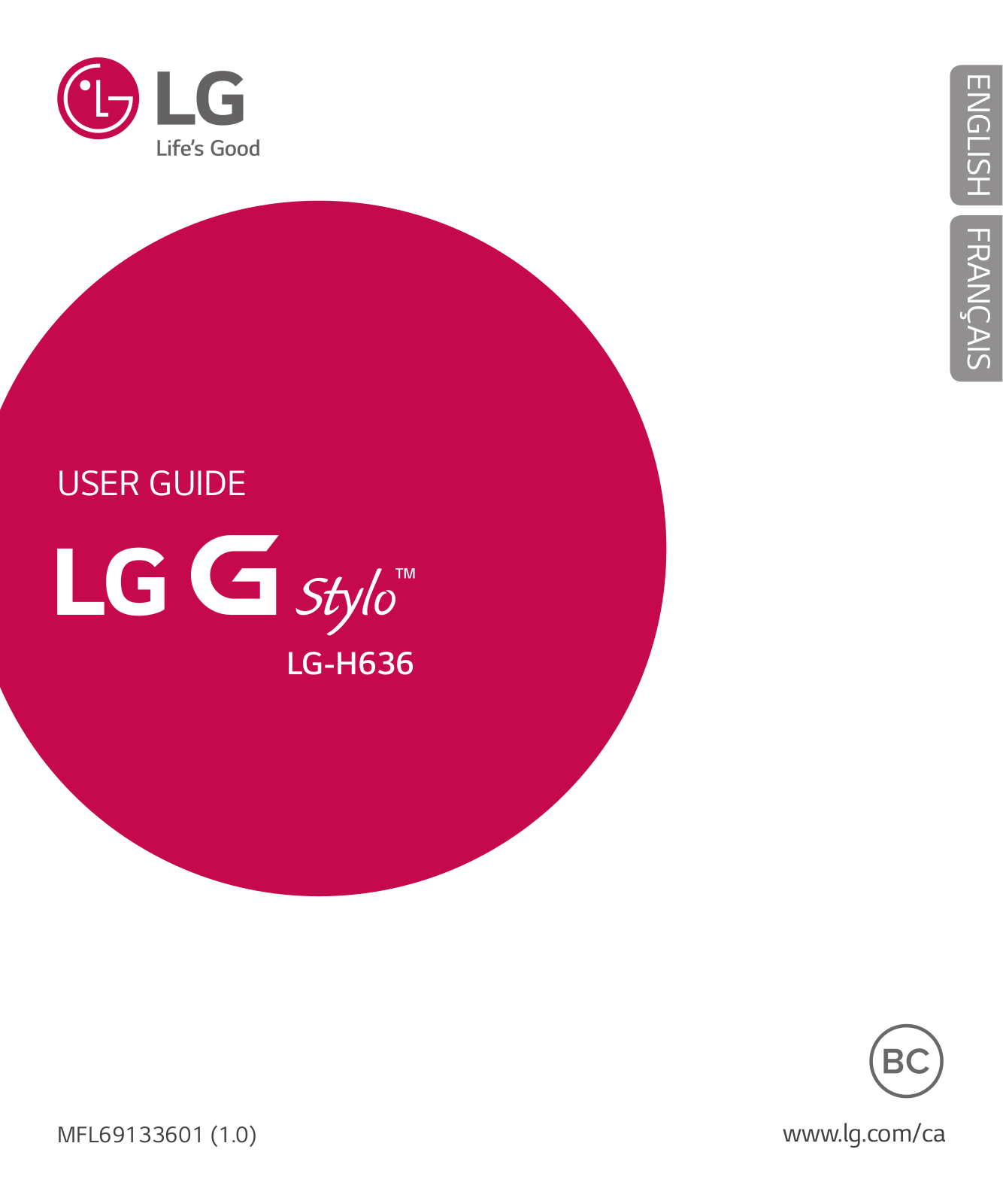 LG LGH636 Owner’s Manual