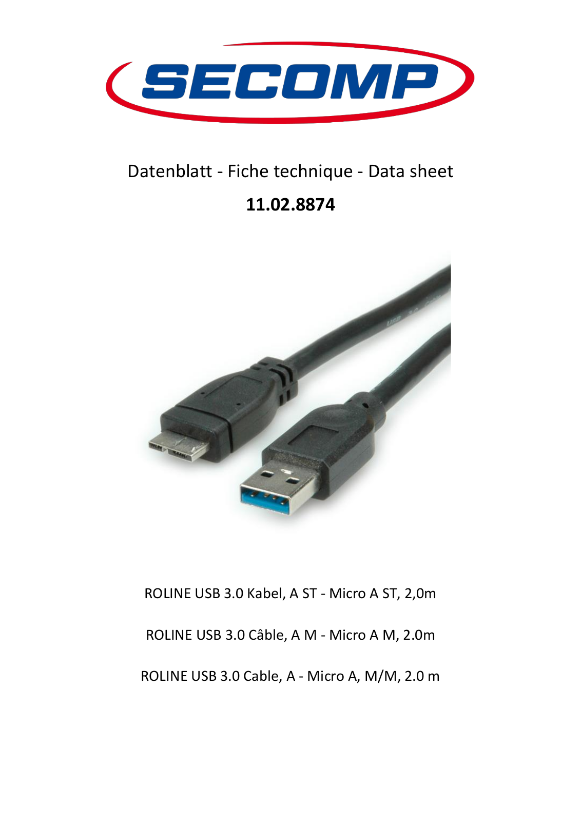 ROLINE 11028874 Datasheet - ManualMachine.com