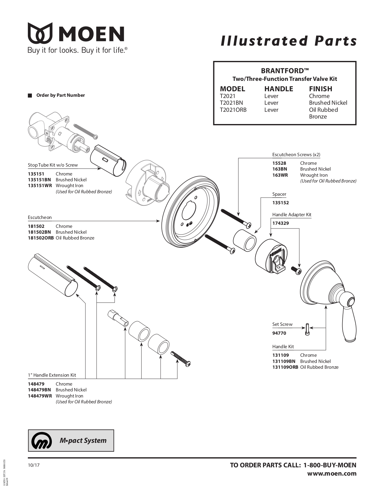 Moen NDPF1615 Specifications - ManualMachine.com