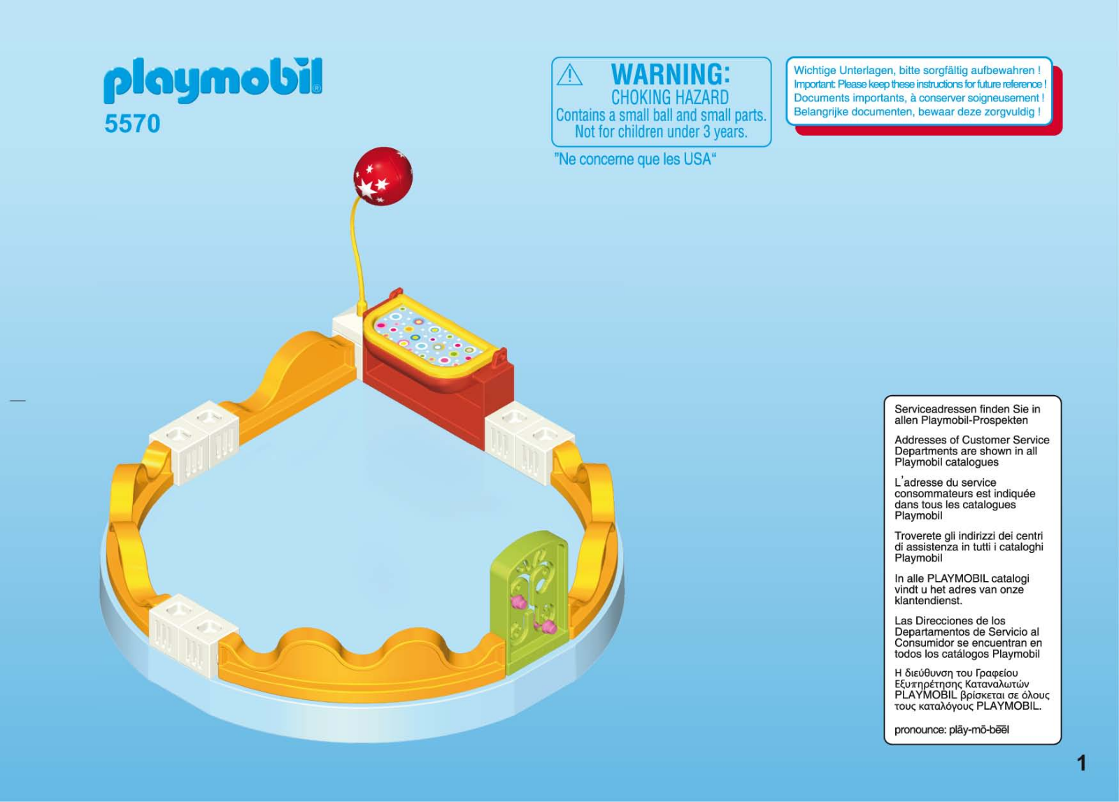 playmobil 5570 Instructions