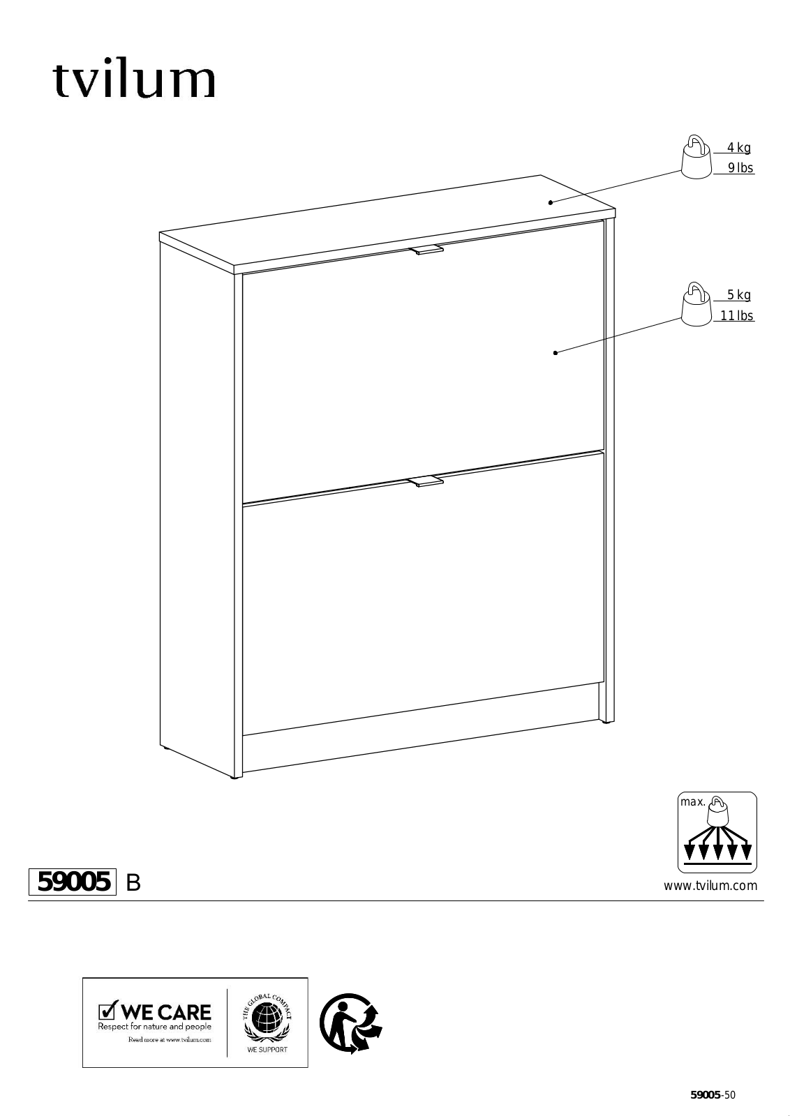 Home affaire Shoes Assembly instructions