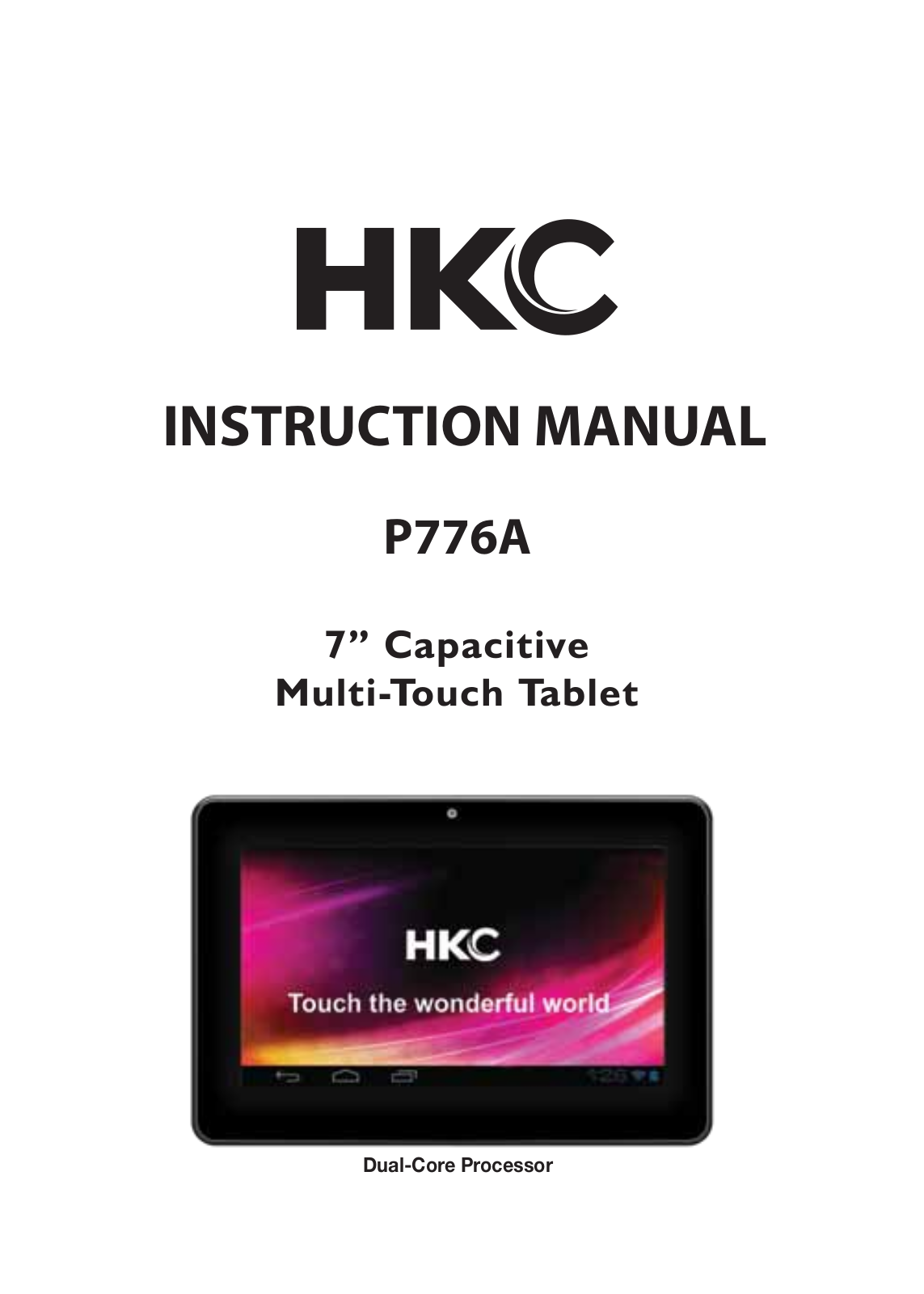 HKC P776A User Manual