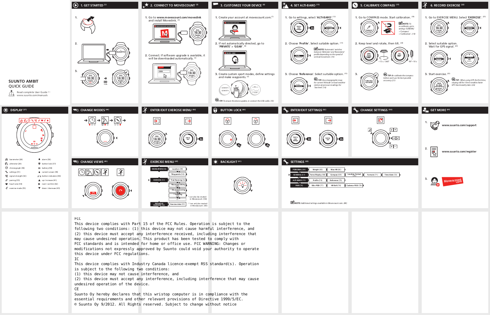 Suunto 21072 User Manual