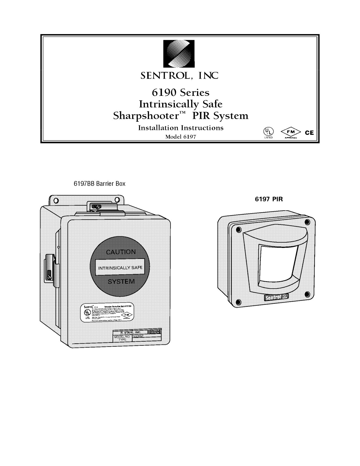 GE Security 6197-N Installation