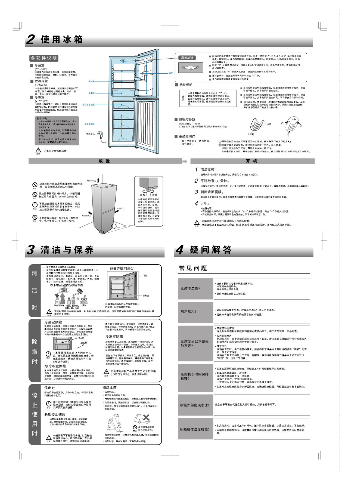 Haier BCD-21OTX User Manual