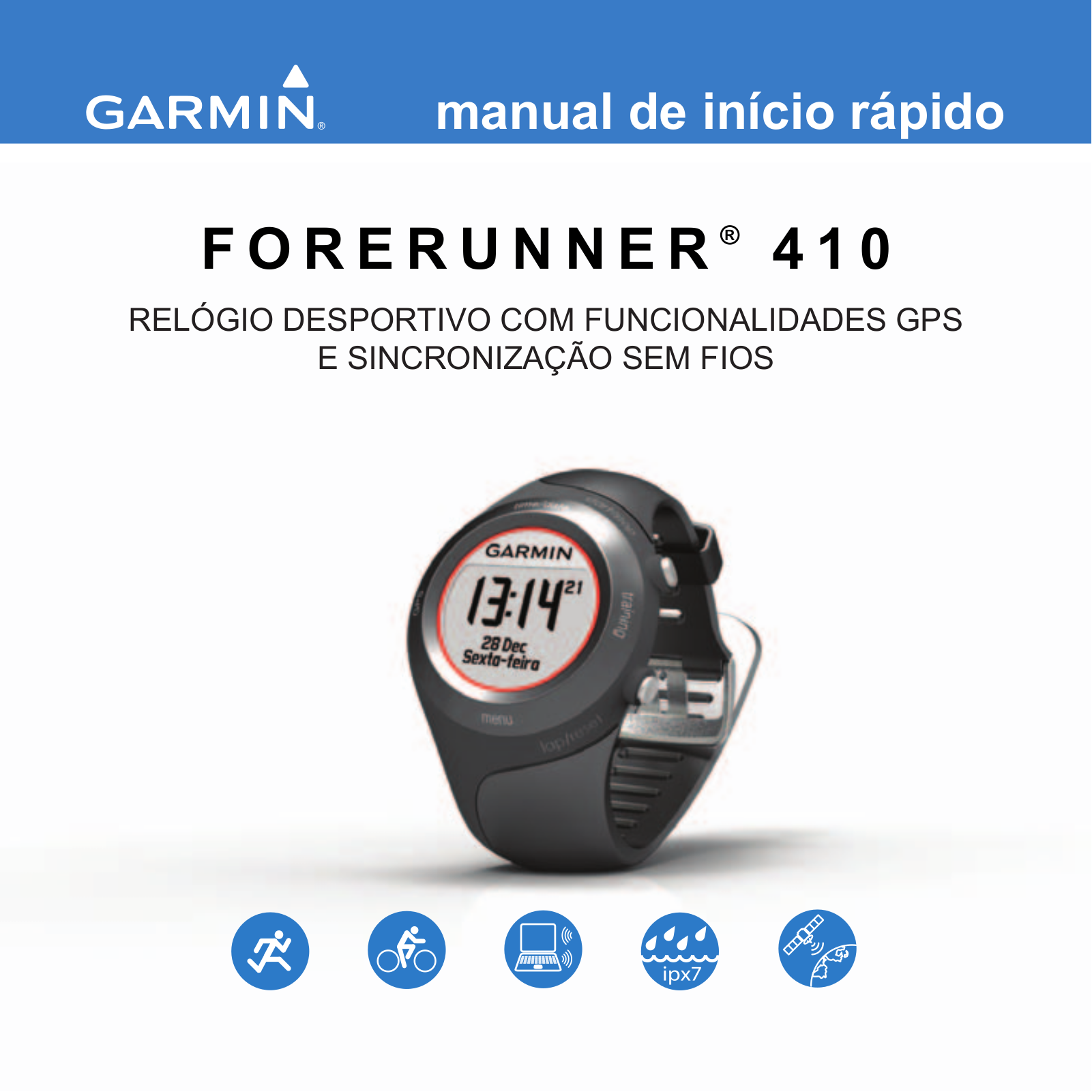 Garmin Forerunner 410 User manual