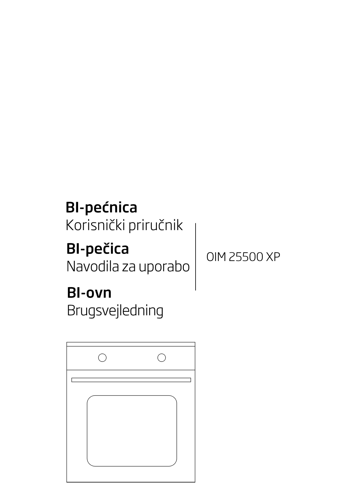 Beko OIM22500XP User manual