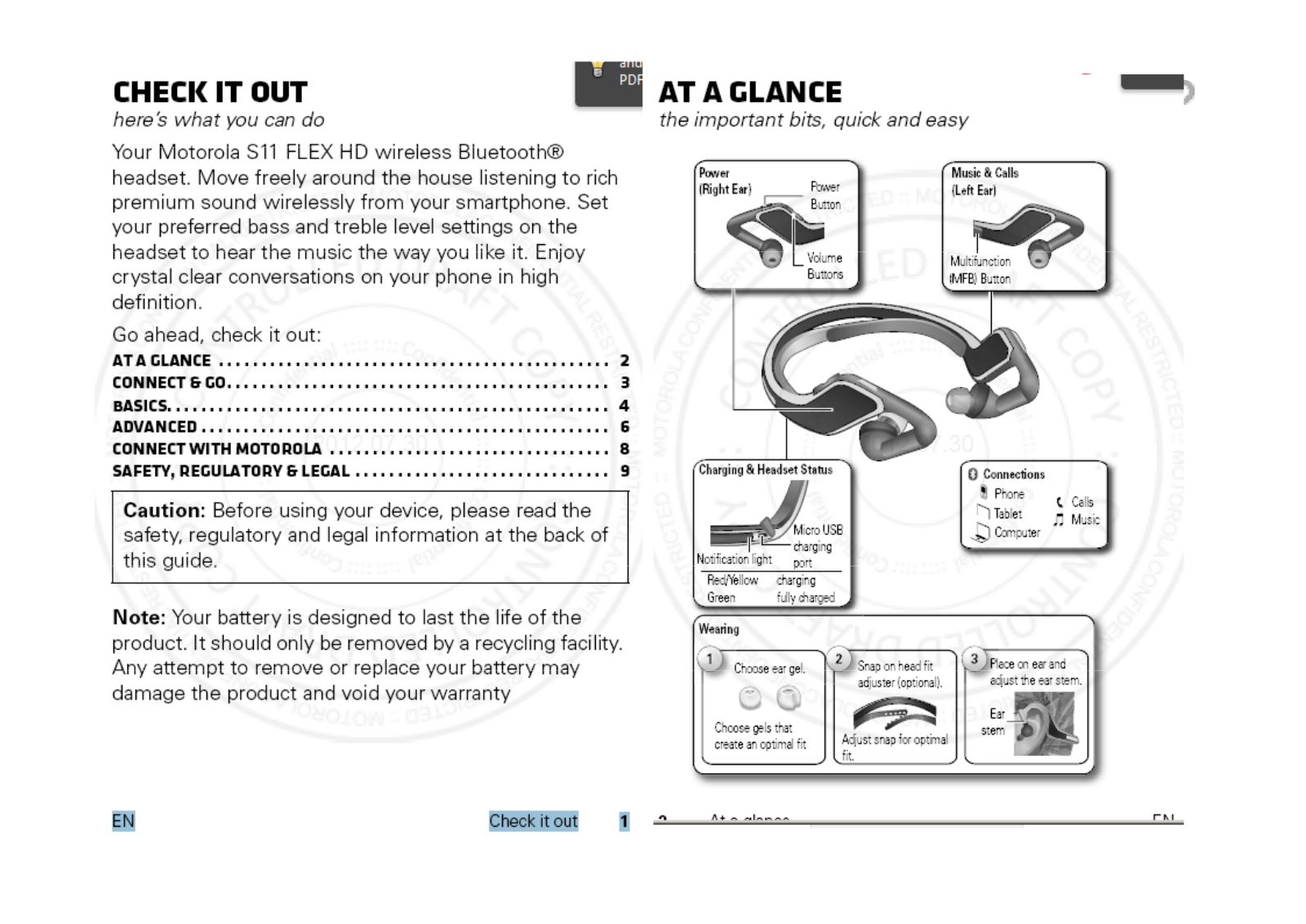 Motorola T6ND2 User Manual