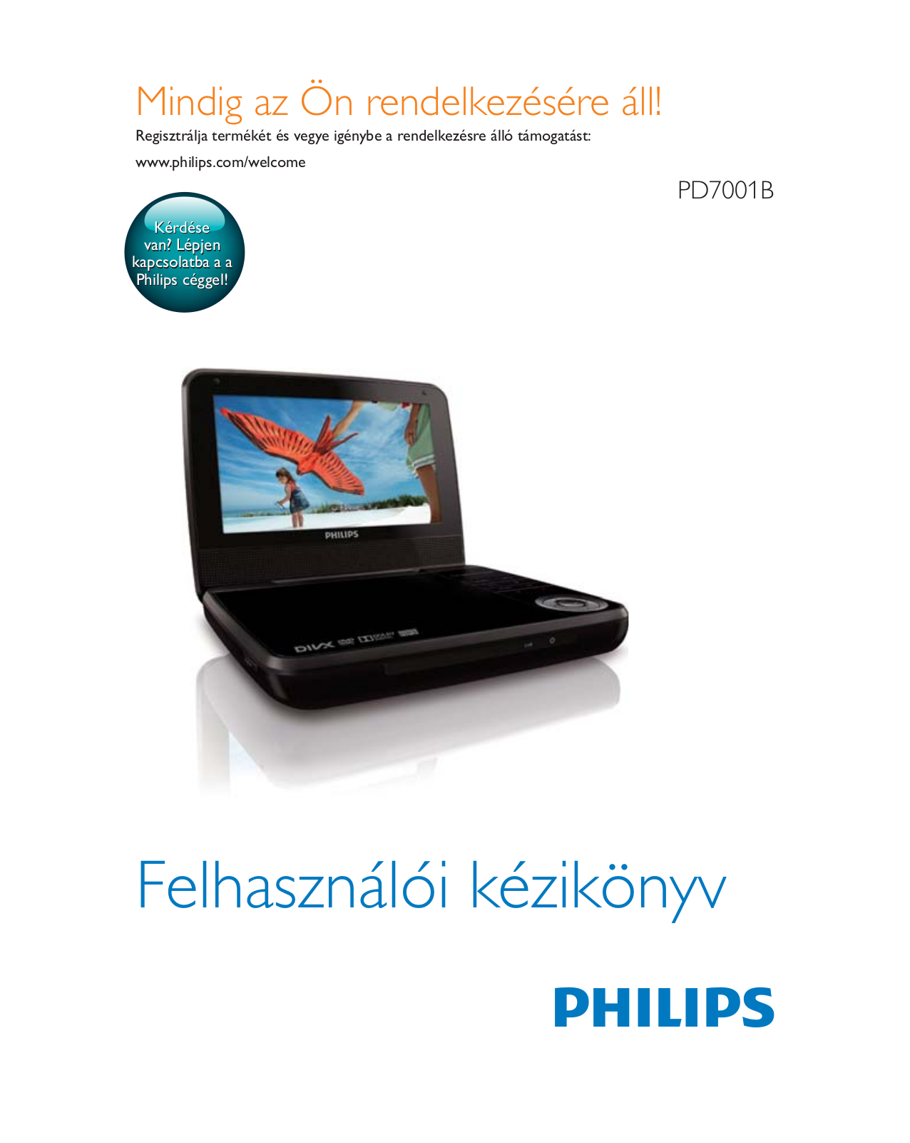 PHILIPS PD7001B User Manual