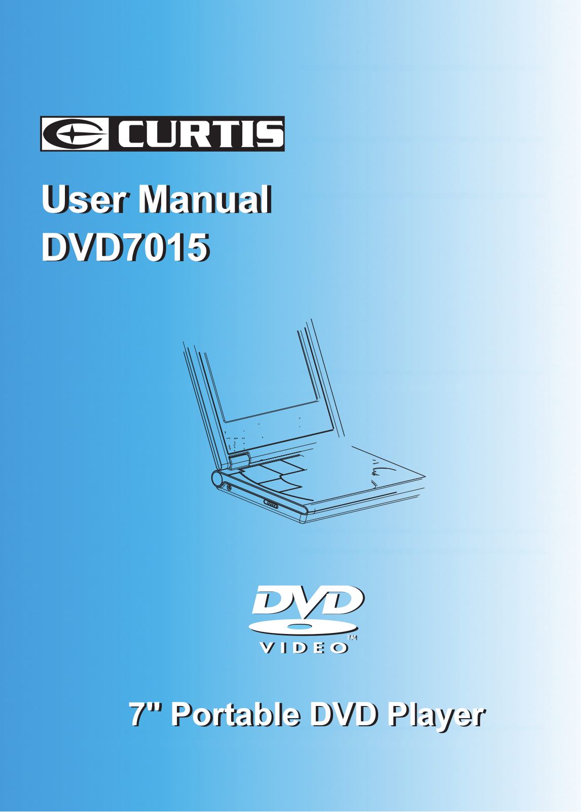 Curtis DVD7015 User Manual