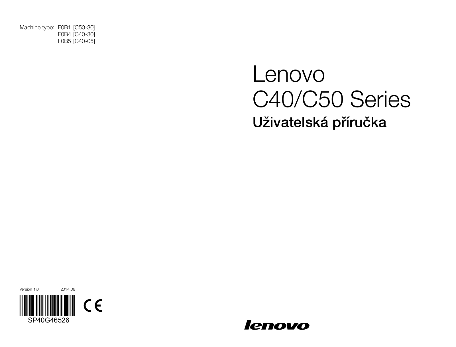 Lenovo C40-05, C40-30 User Manual