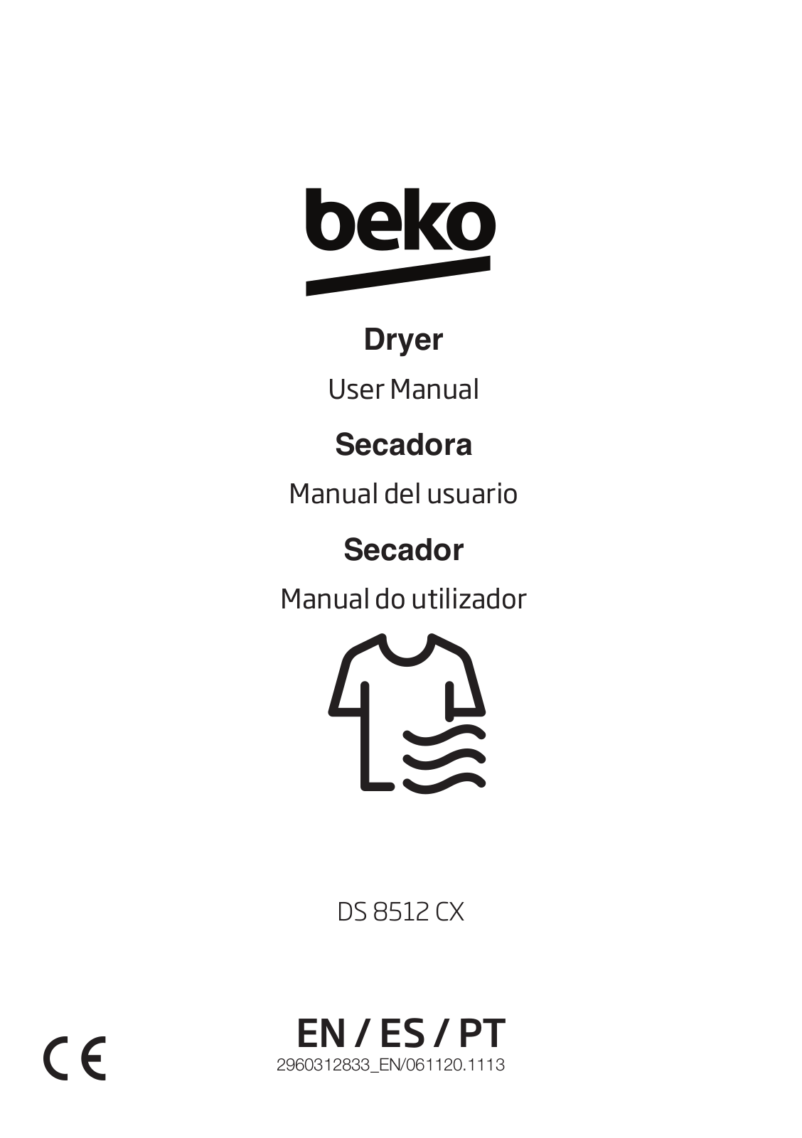 Beko DS 8512 CX User manual