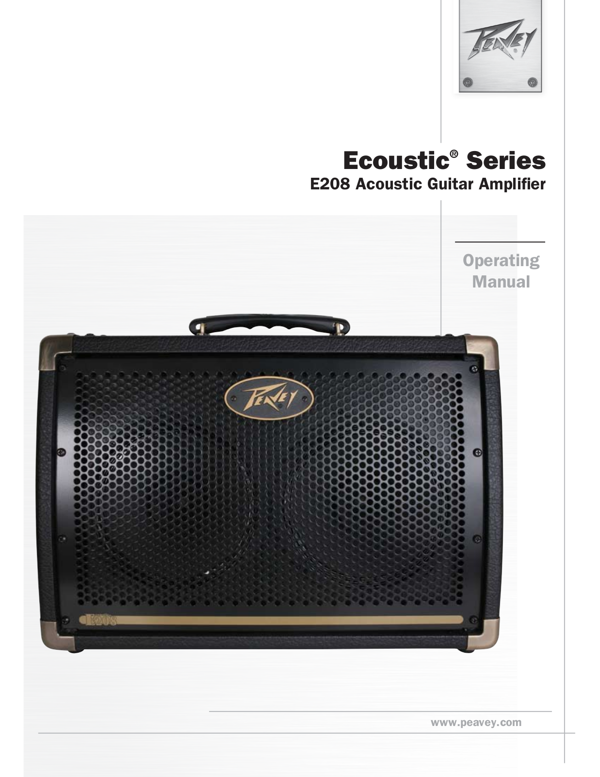 Peavey E208 User Manual