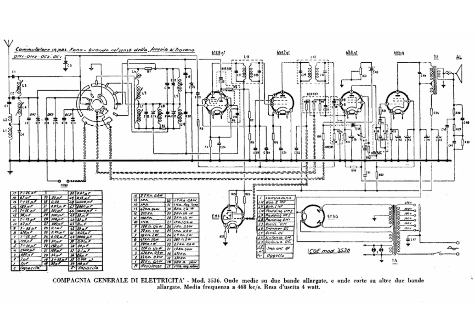 CGE 3536 schematic