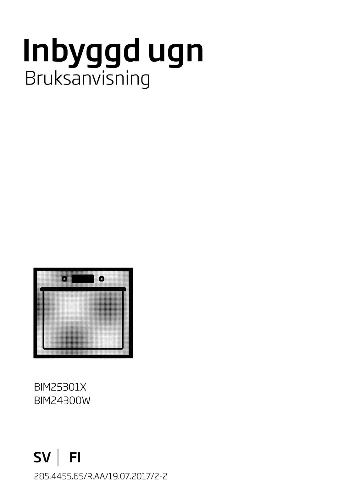 Beko BIM24300W User manual