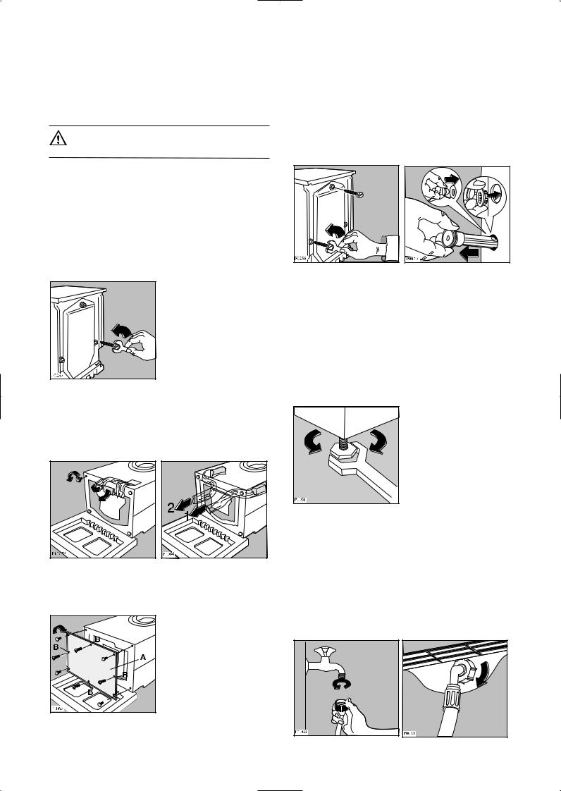 Zanussi F855G, F655G User Manual