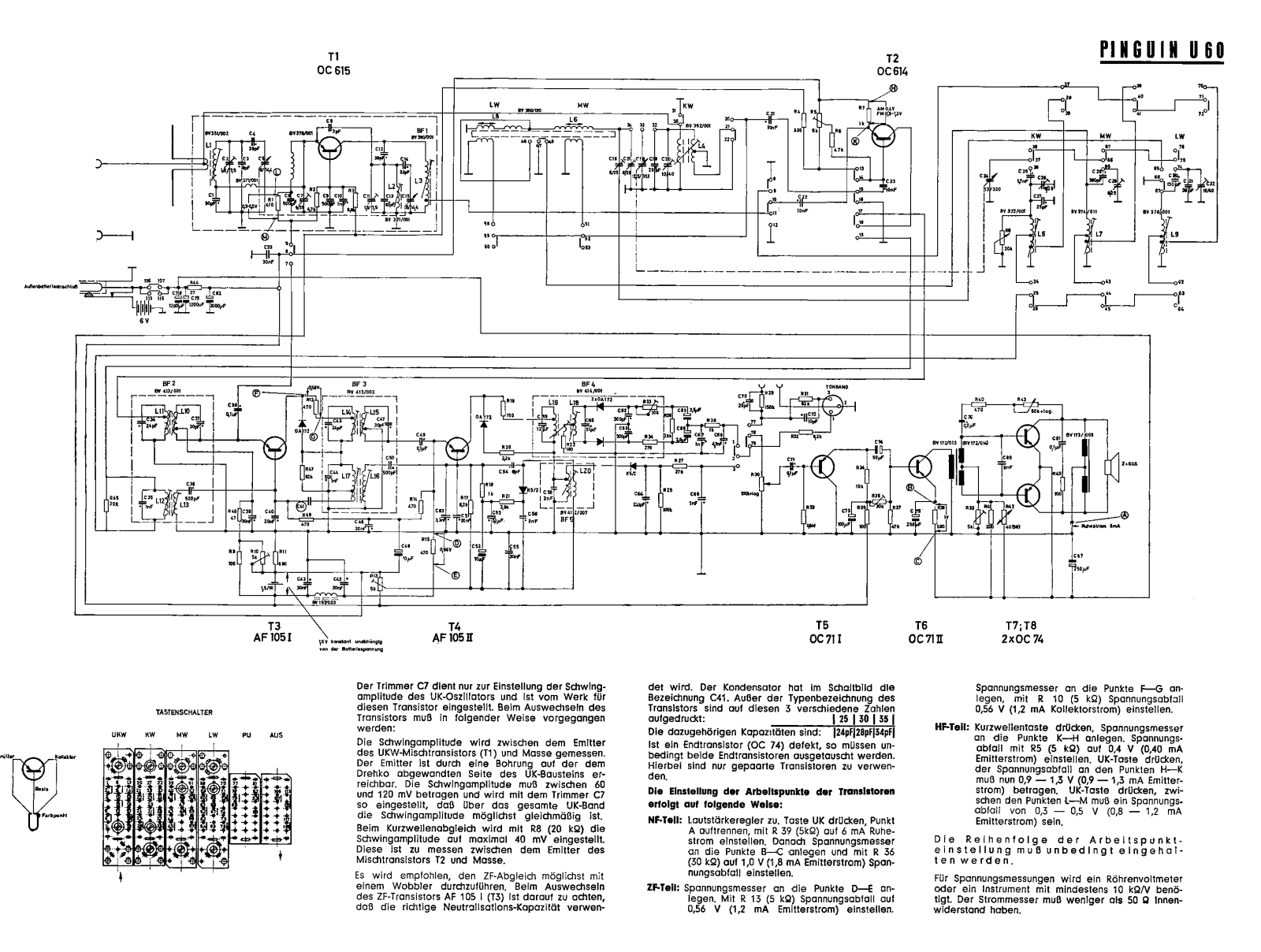 Akkord Pinguin U60 Schematic - ManualMachine.com