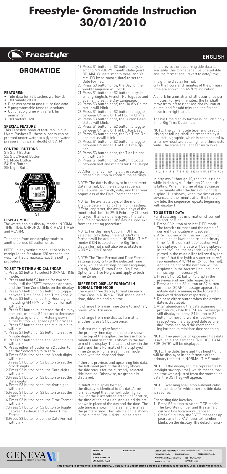 Freestyle FS 1064 User Manual