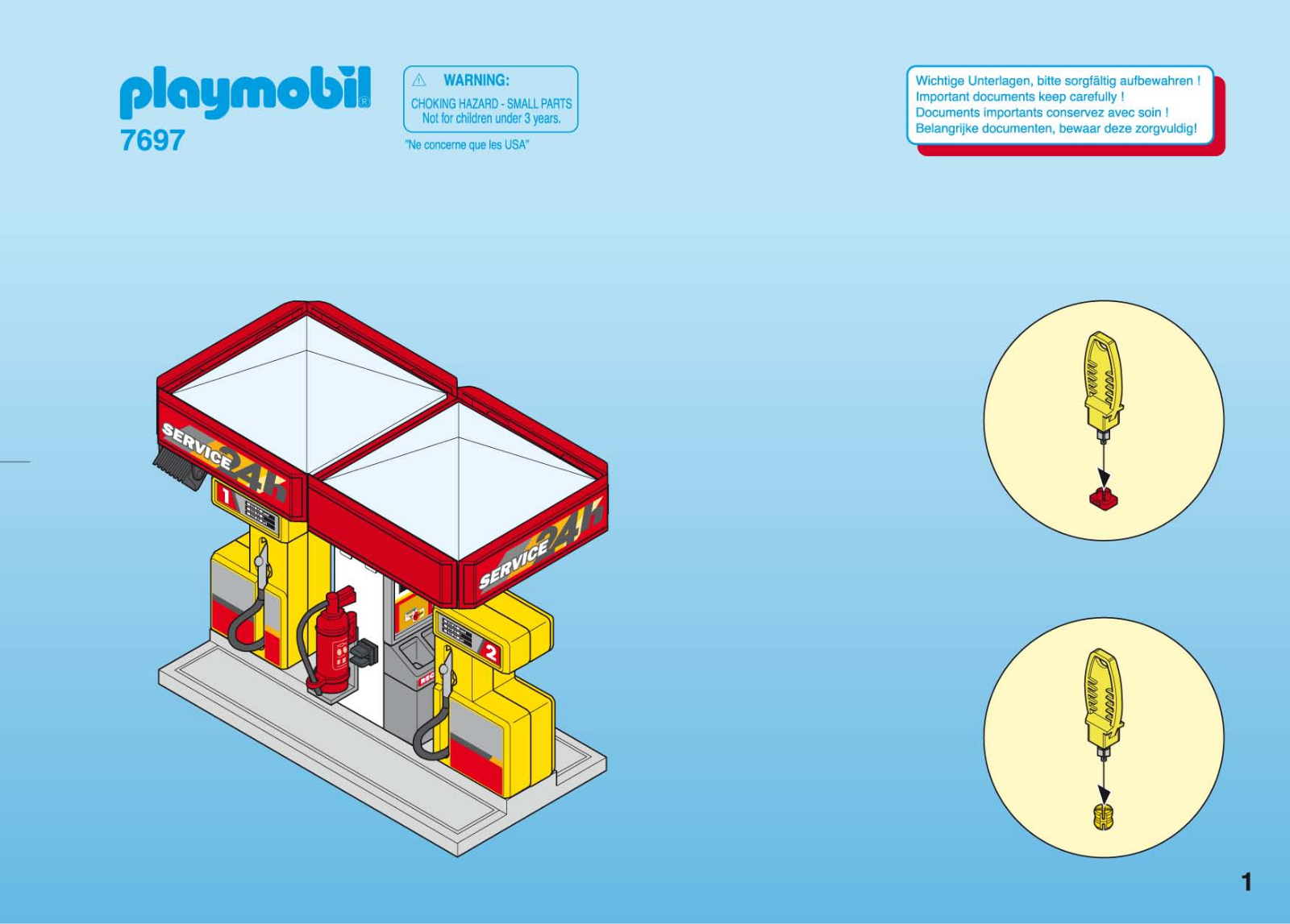 Playmobil 7697 Instructions