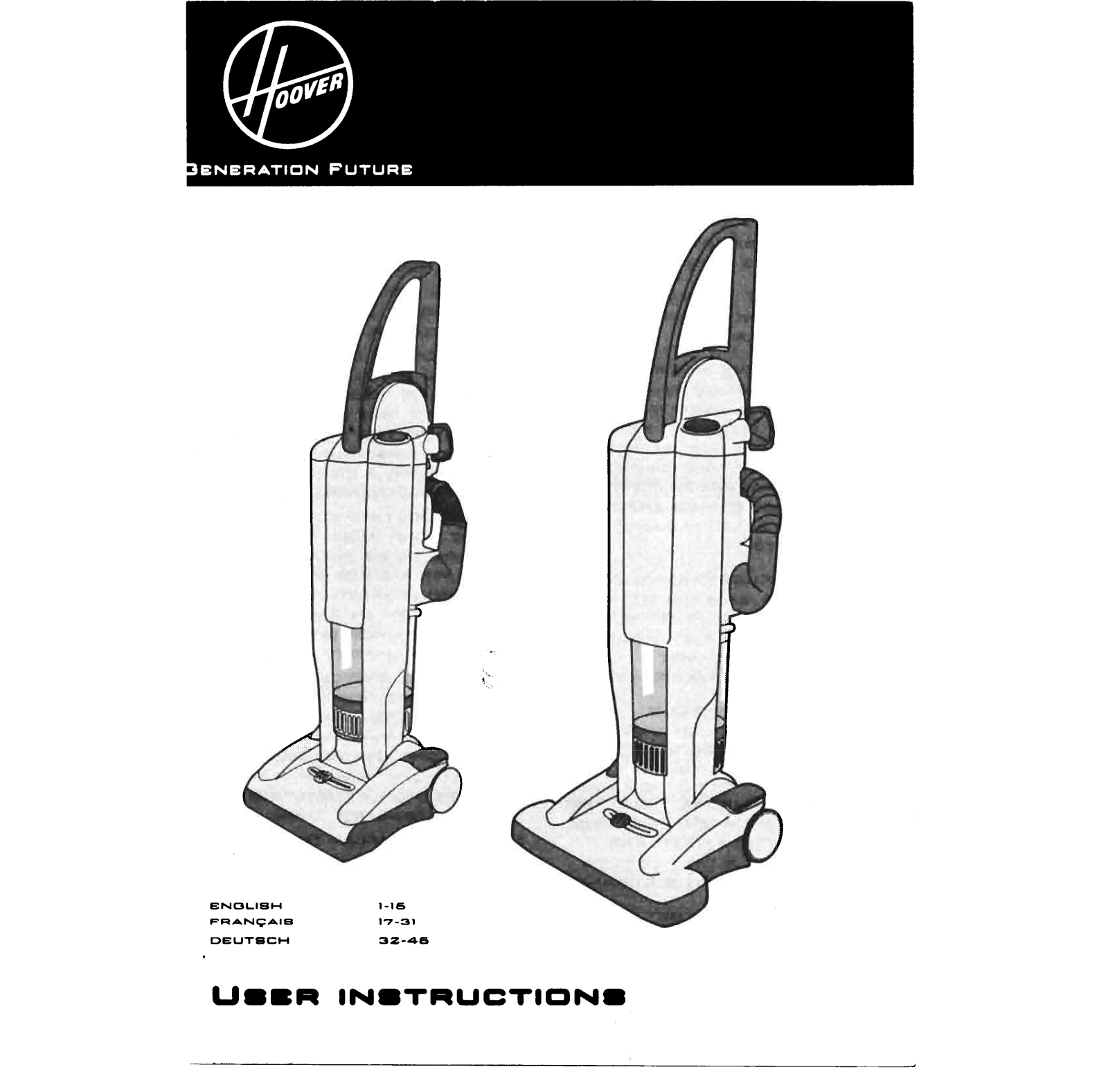 HOOVER H 3176 User Manual