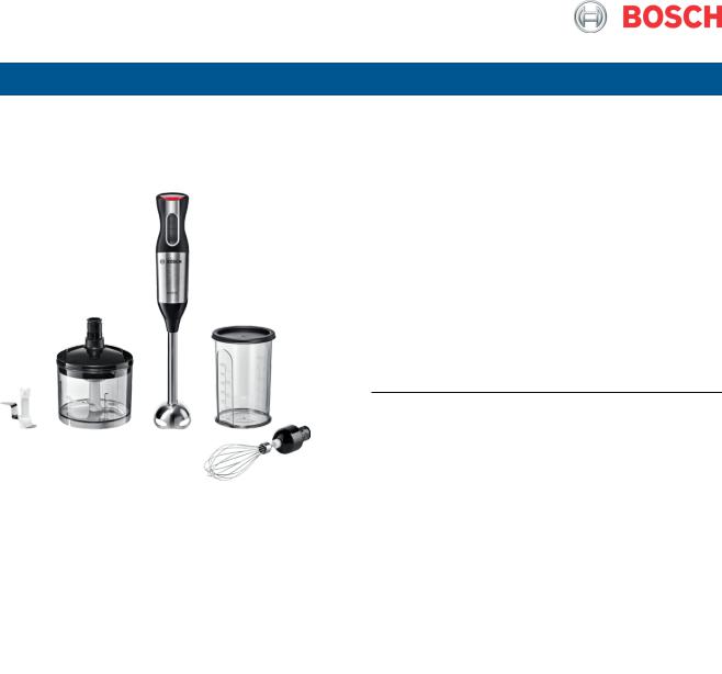 Bosch MS64M6170 User Manual