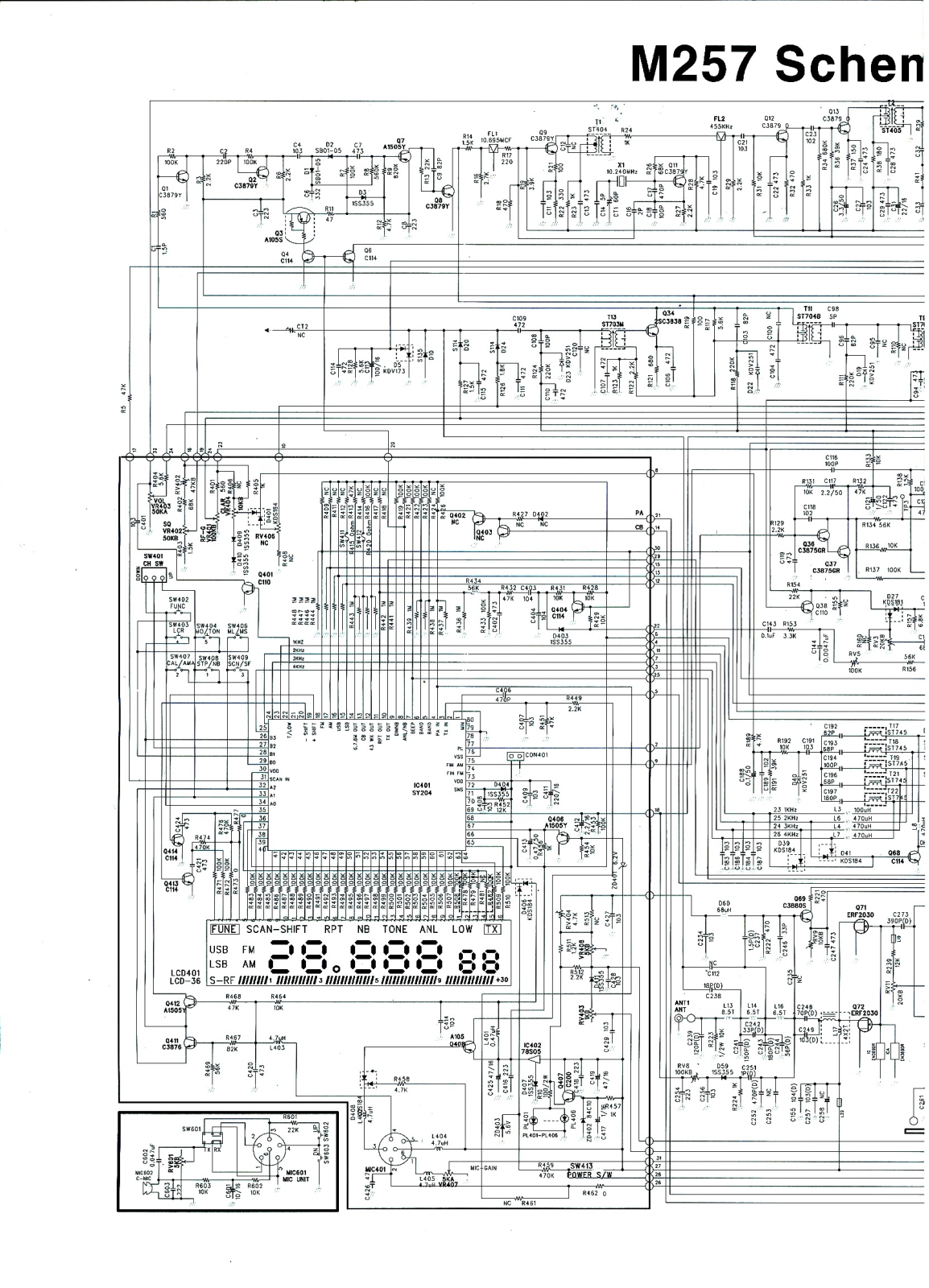 Magnum M-257 Schematic