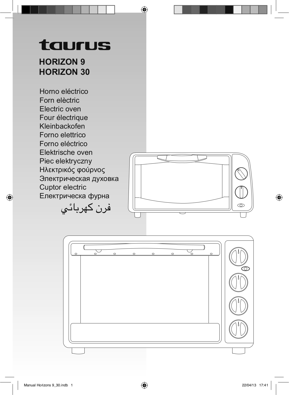 Taurus Group HORIZON 9, HORIZON 30 User Manual