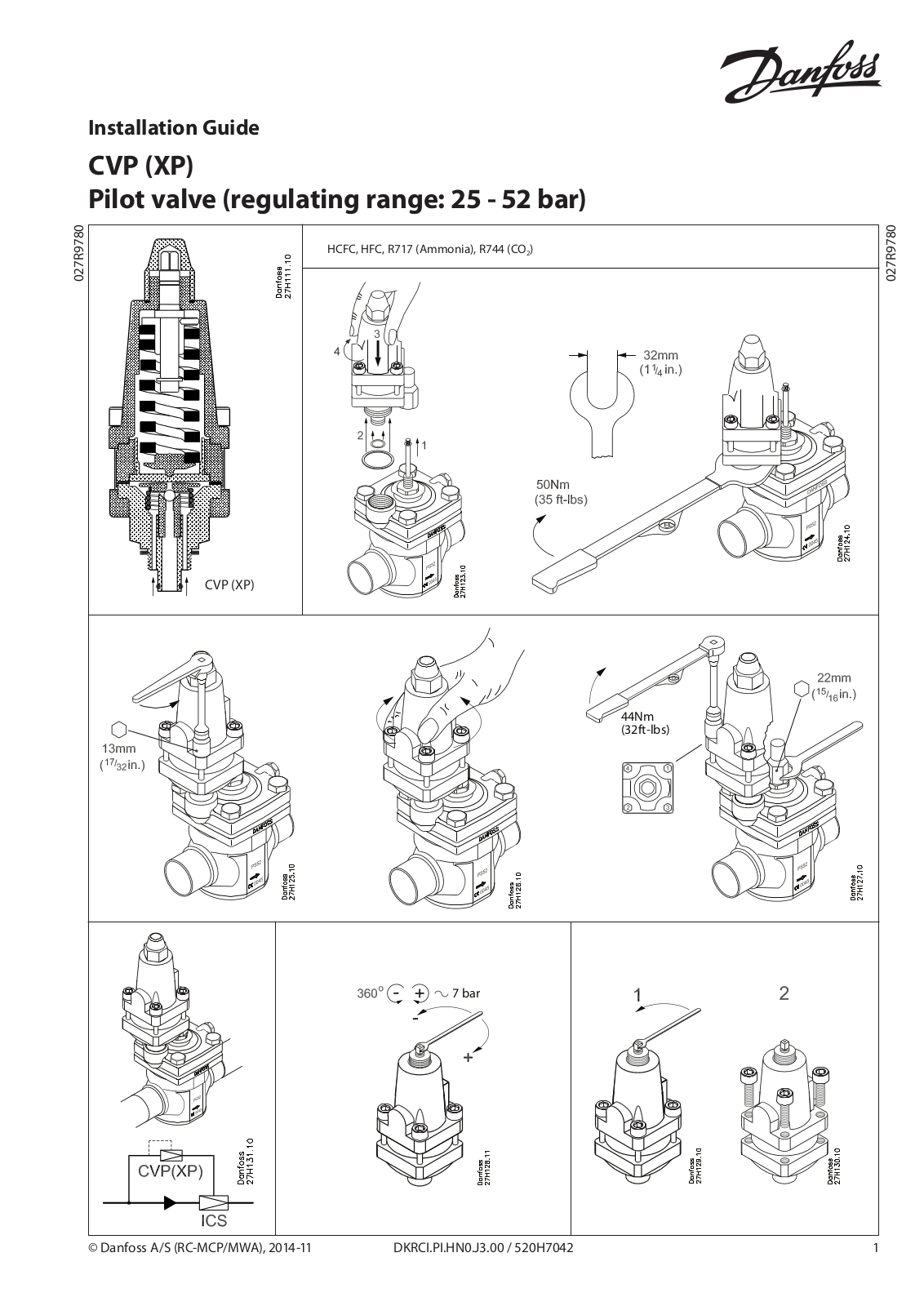 Danfoss CVP (XP) Installation guide