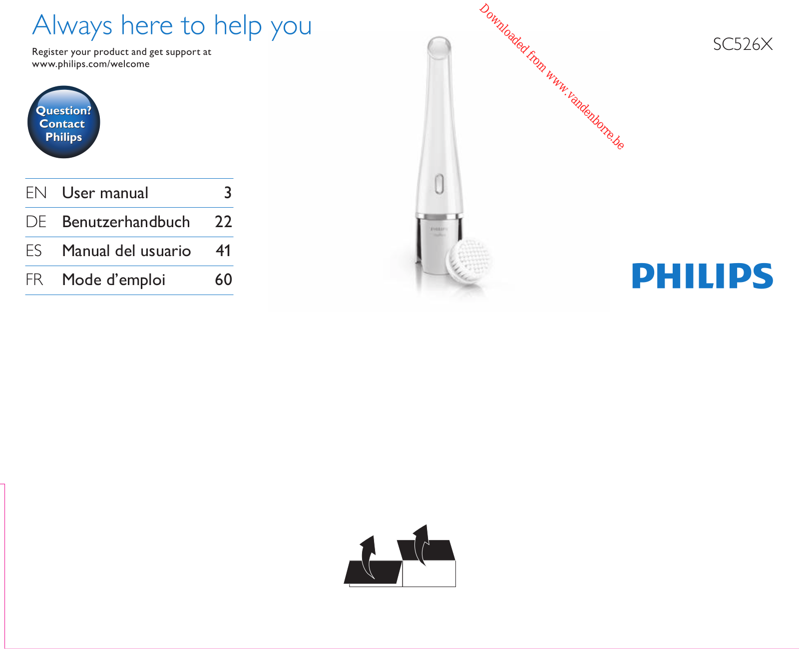 PHILIPS SC5267 User Manual