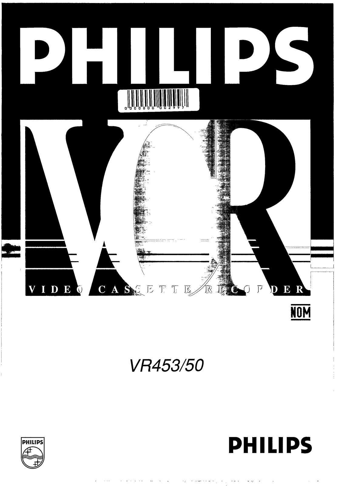 Philips VR453/50 User Manual