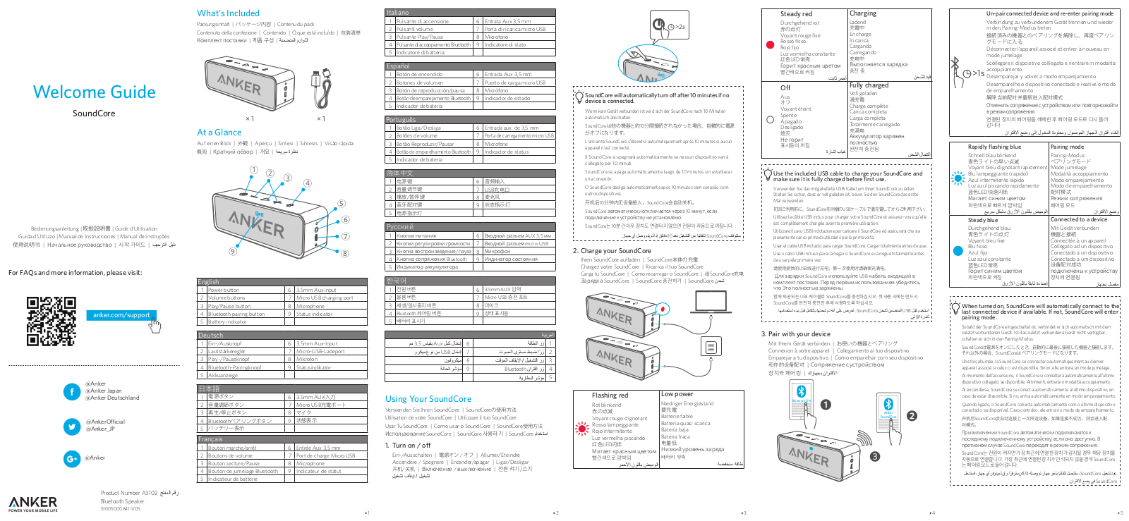 Anker Innovations A3102 user manual