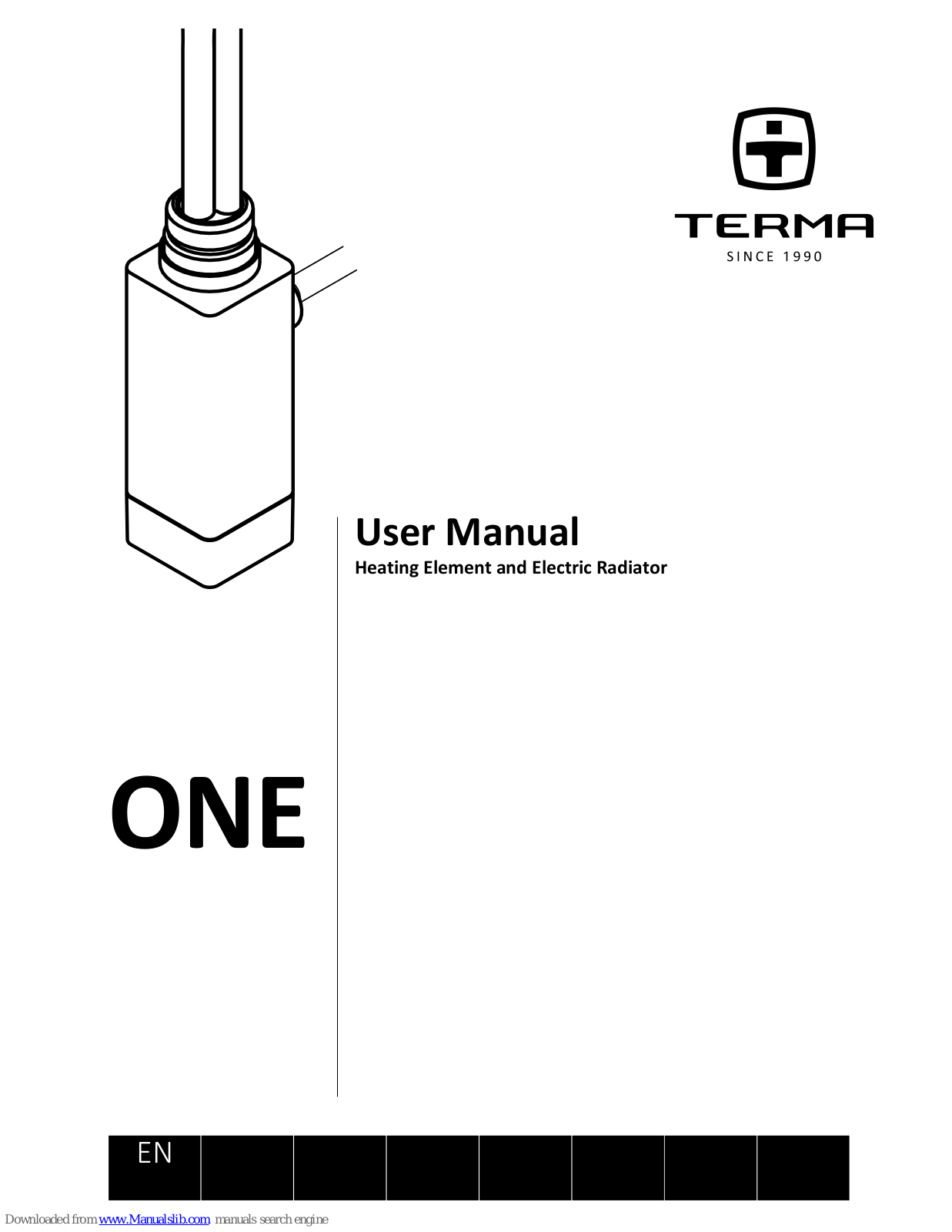 TERMA ONE User Manual