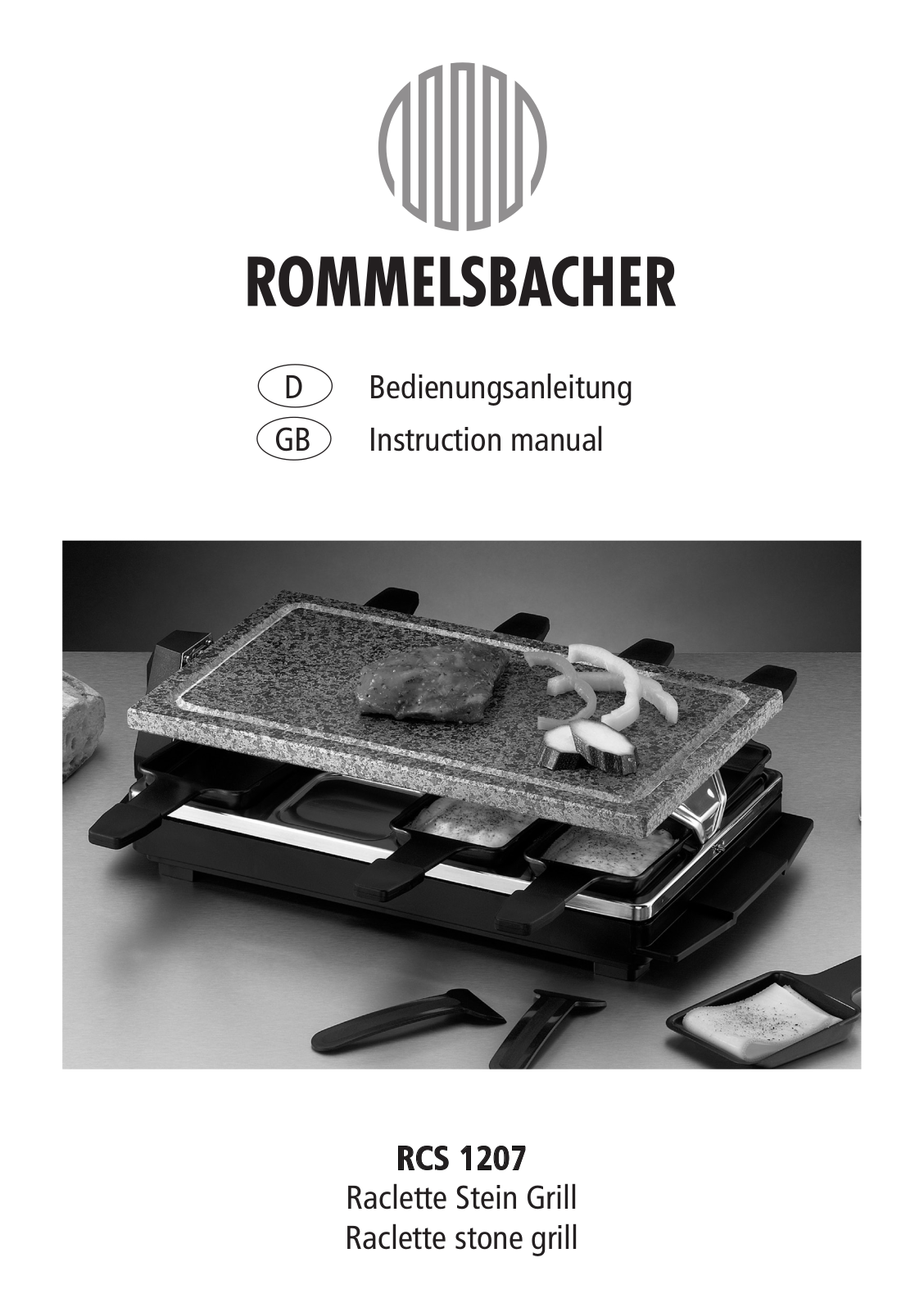 Rommelsbacher RCS 1207 operation manual