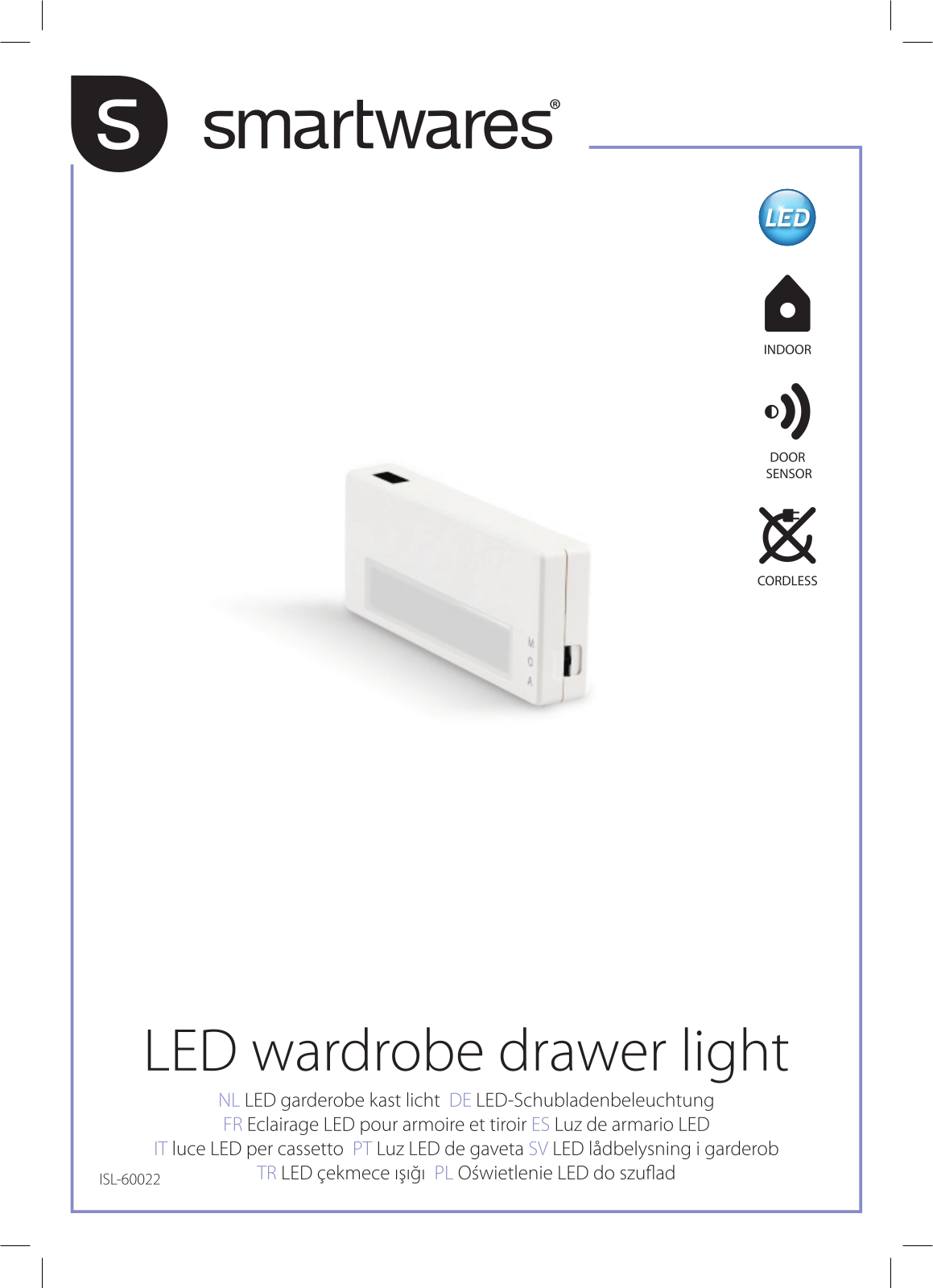 Smartwares ISL-60022 User Manual