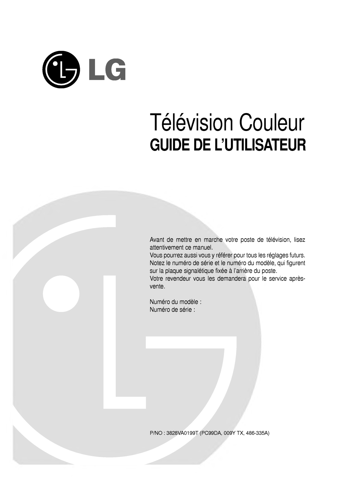 LG CL-21Q60ET User Manual