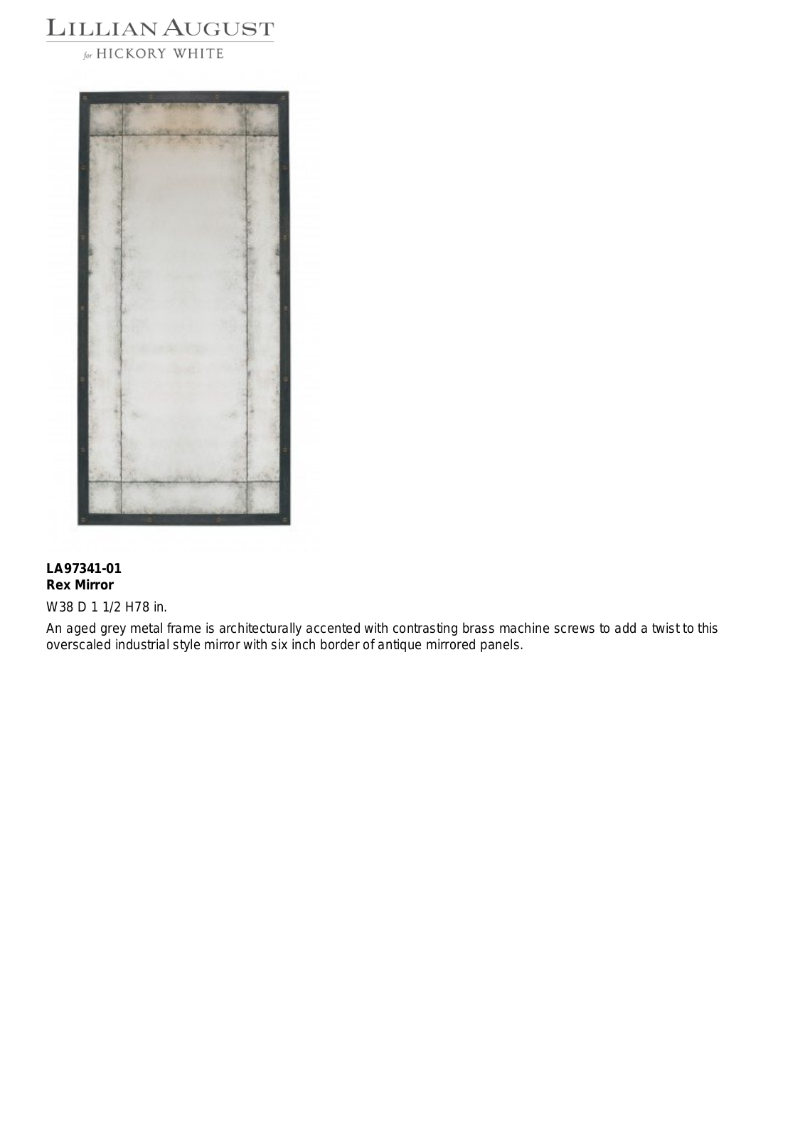 Lillian August PCFE2139 Specifications - ManualMachine.com