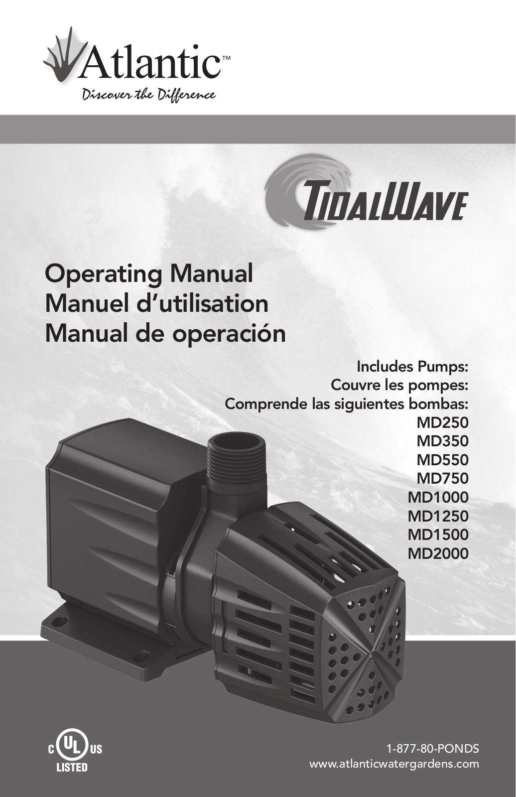 Atlantic MD250 User Manual