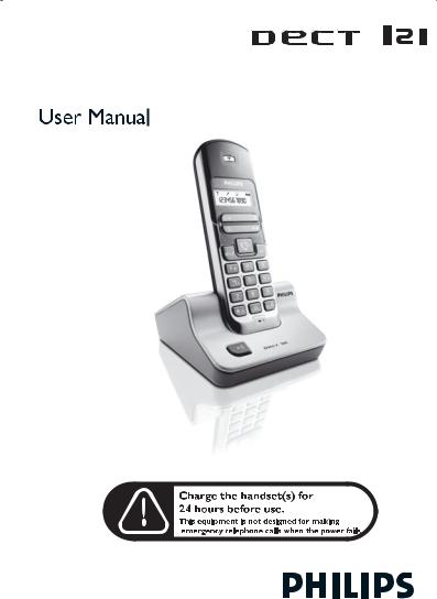 Philips DECT 121 User Manual