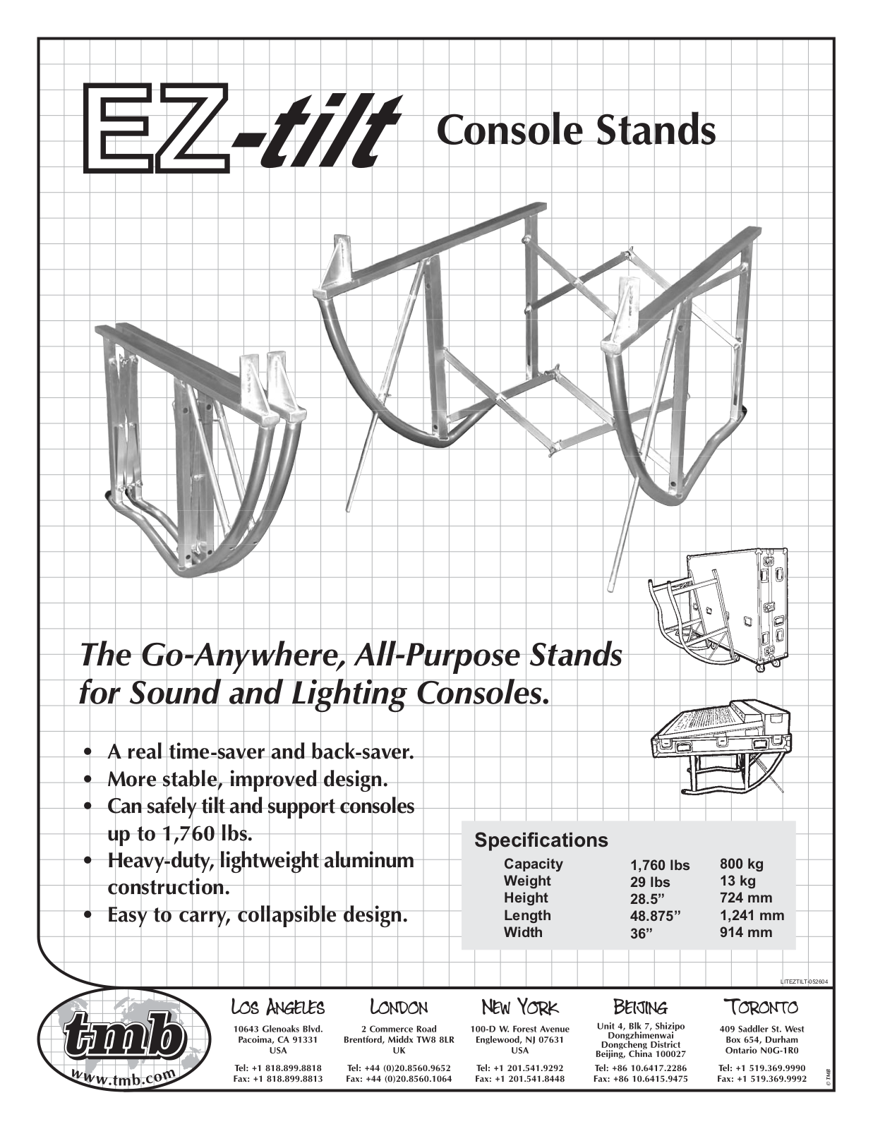 TMB EZ-TILT User Manual